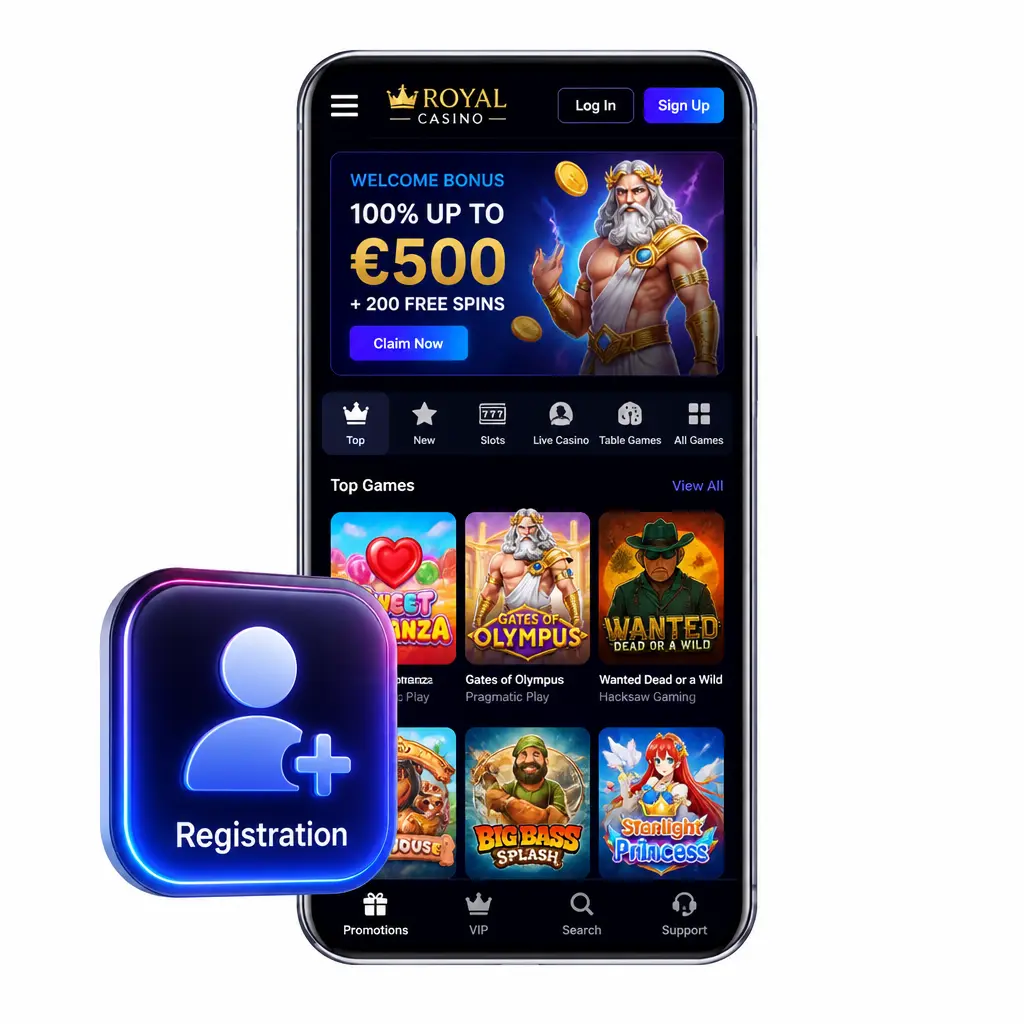 Rejestracja w Bison Casino