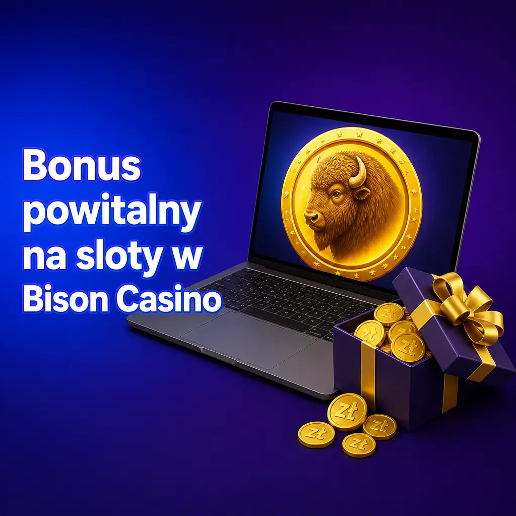 Bonus powitalny na sloty w Bison Casino