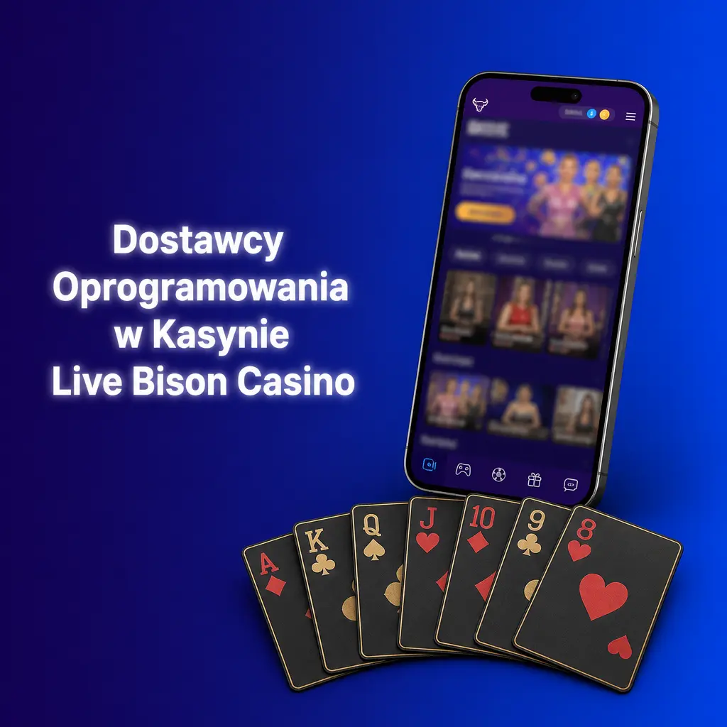 Dostawcy oprogramowania kasyna na żywo Bison Casino