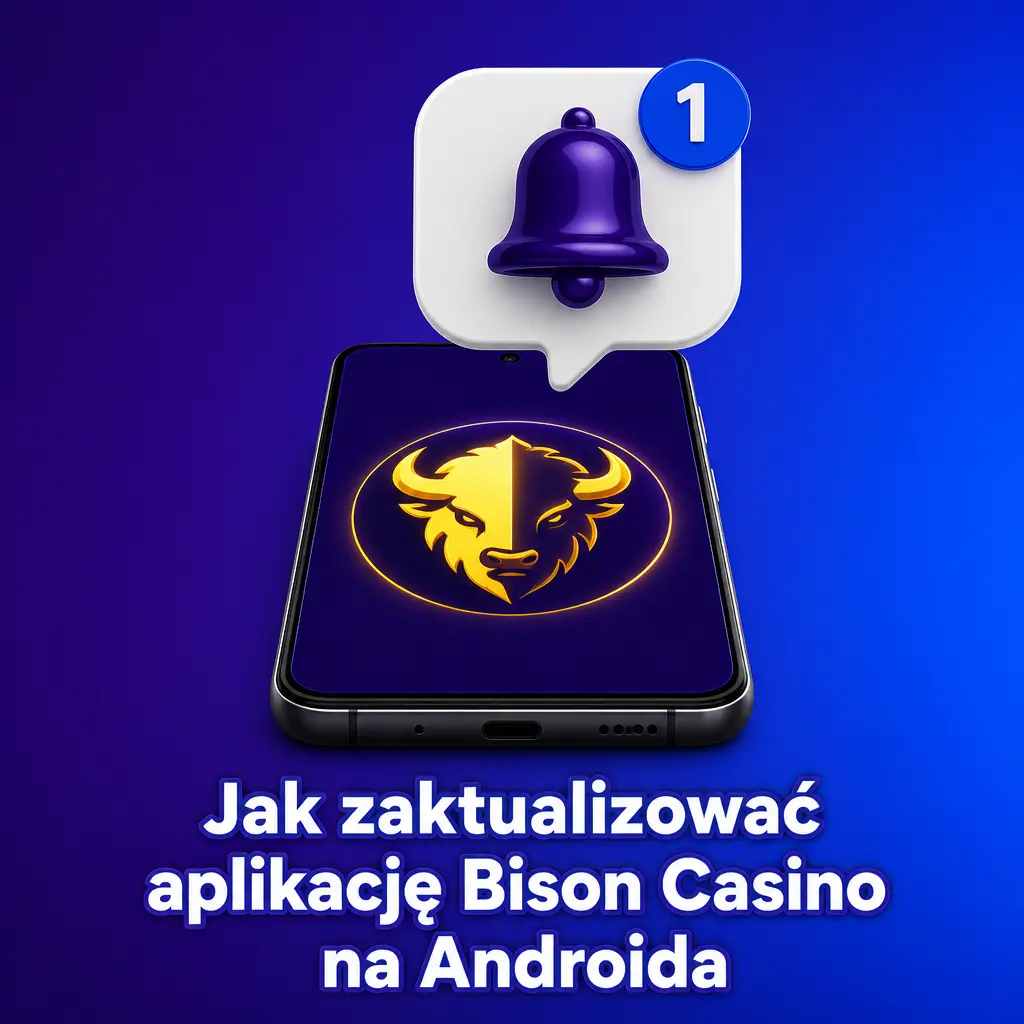 Jak zaktualizować aplikację Bison Casino na Androida