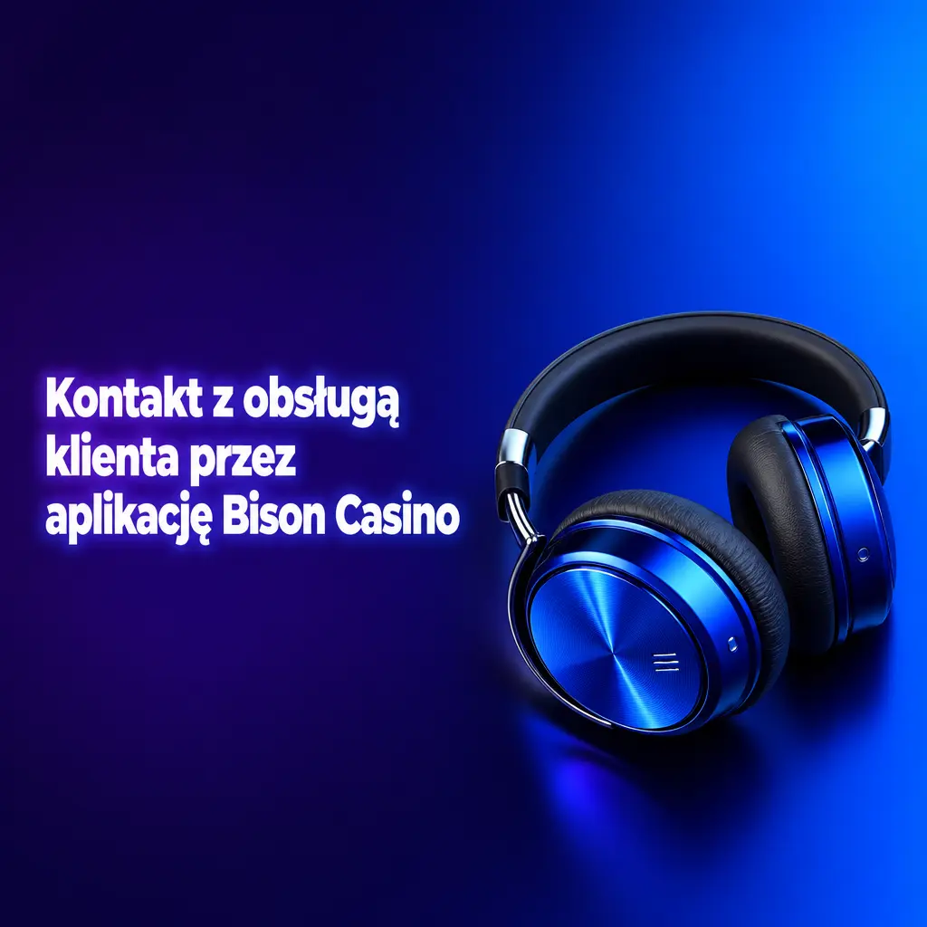 Obsługa klienta w aplikacji Bison Casino