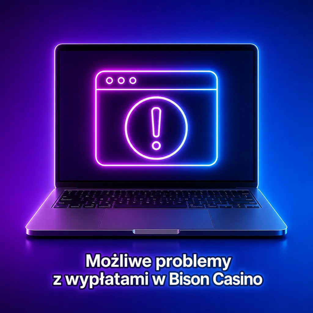 Ekran weryfikacji wypłaty w Bison Casino