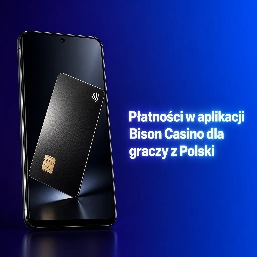 Metody płatności dostępne w aplikacji Bison Casino