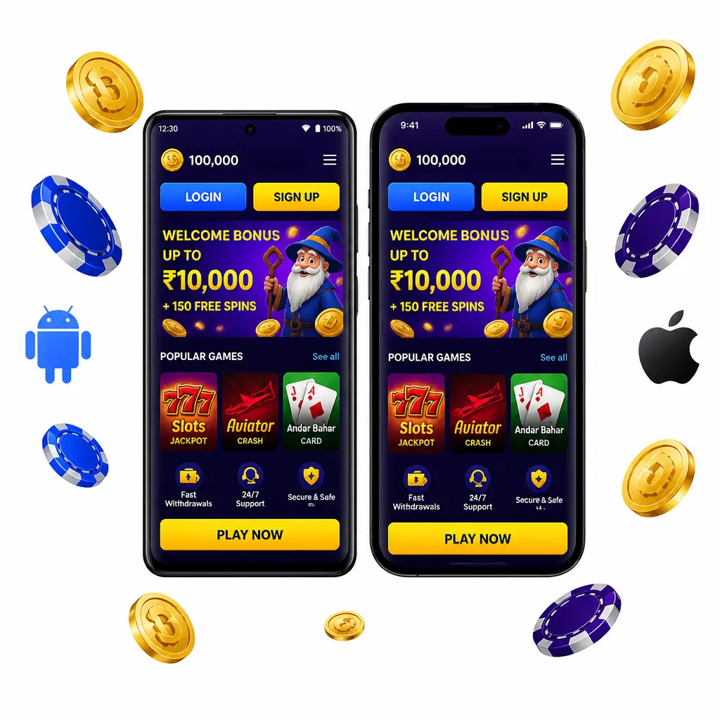 Aplikacja Bison Casino na Androida i iOS