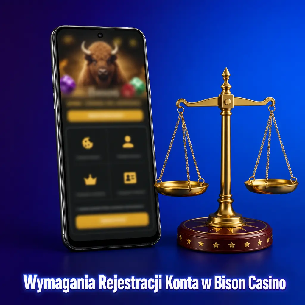 Rejestracja konta w Bison Casino